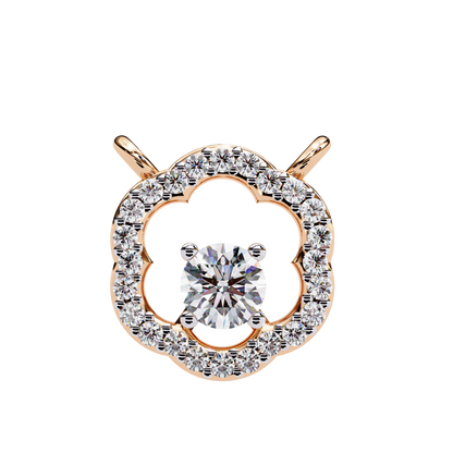 Diamond Drift – Round Lab Diamond Necklace
