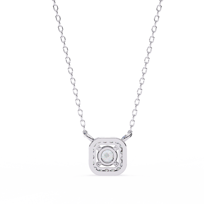 Light Flow – Round Lab Diamond Chain Necklace