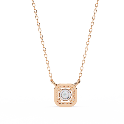 Light Flow – Round Lab Diamond Chain Necklace