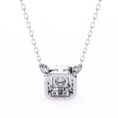 Light Flow – Round Lab Diamond Chain Necklace