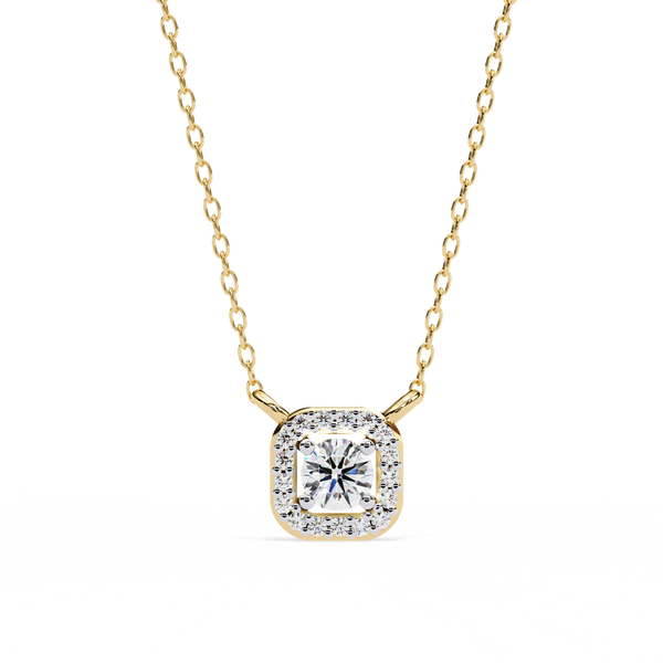 Light Flow – Round Diamond Chain Necklace