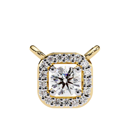 Light Flow – Round Lab Diamond Chain Necklace