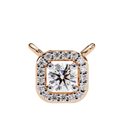 Light Flow – Round Lab Diamond Chain Necklace