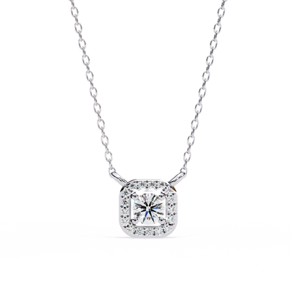 Light Flow – Round Lab Diamond Chain Necklace