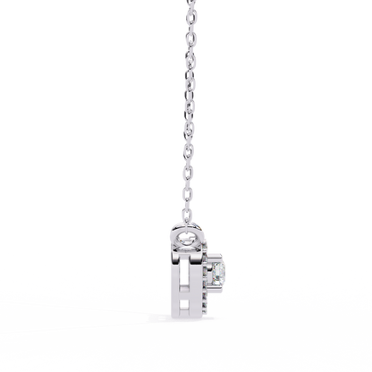 Diamond Dash – Lab Diamond Mini Bar Necklace