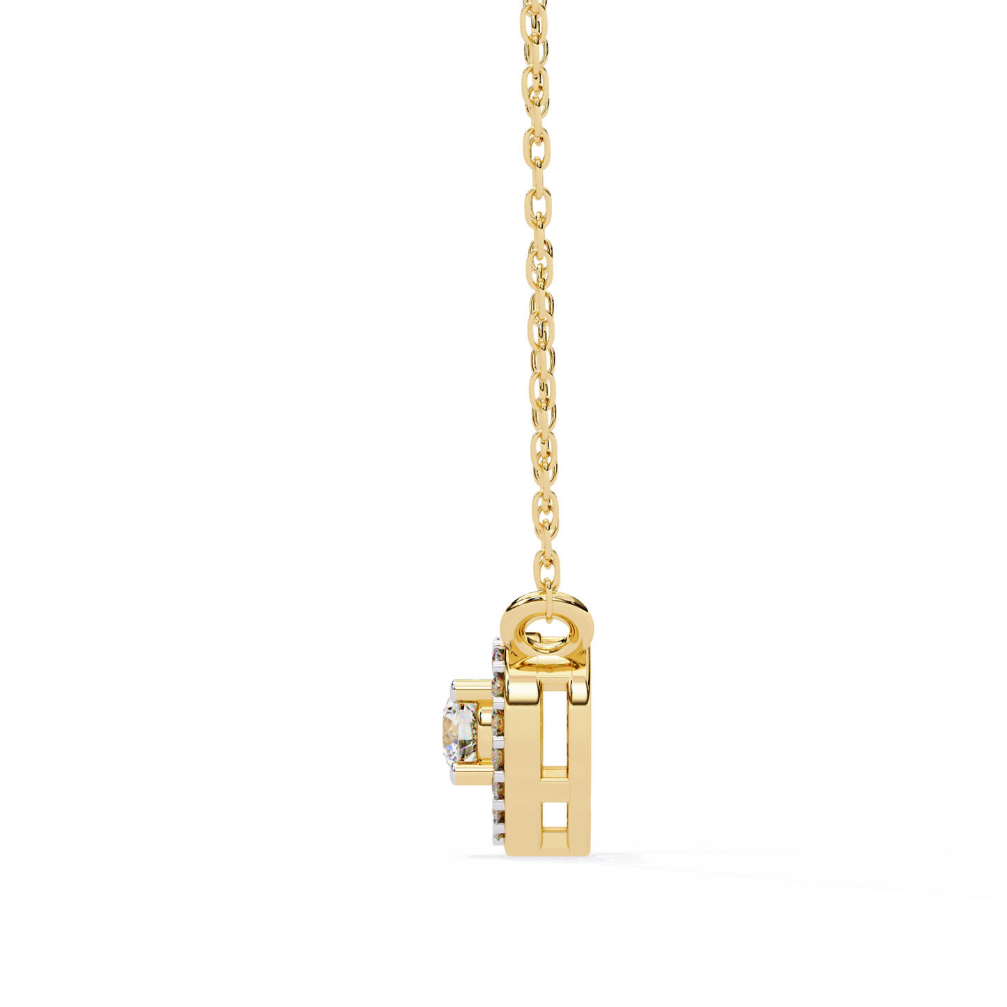 Diamond Dash – Lab Diamond Mini Bar Necklace