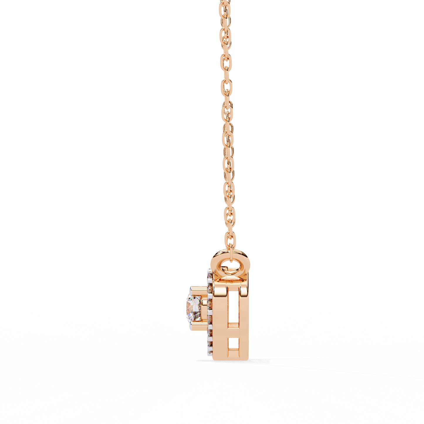 Diamond Dash – Lab Diamond Mini Bar Necklace