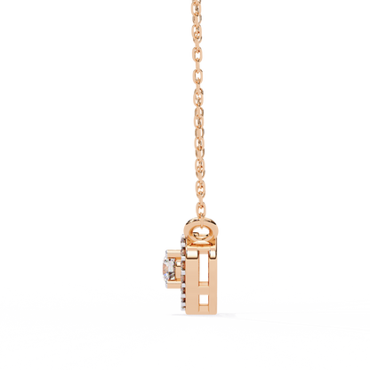 Diamond Dash – Lab Diamond Mini Bar Necklace