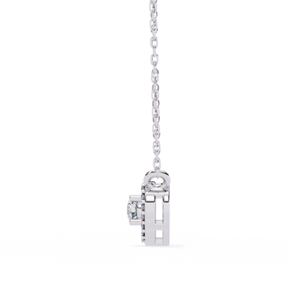 Diamond Dash – Lab Diamond Mini Bar Necklace