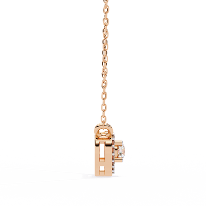 Diamond Dash – Lab Diamond Mini Bar Necklace