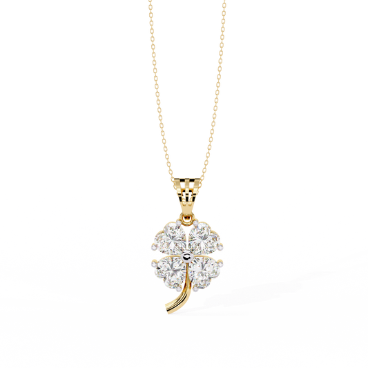 Sweetheart Shine – Heart Lab Diamond Pendant