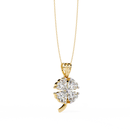 Sweetheart Shine – Heart Lab Diamond Pendant