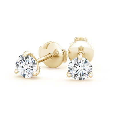 1.50CTW 14K Lab-Grown Prong-Set Round Diamond Martini Stud Earrings