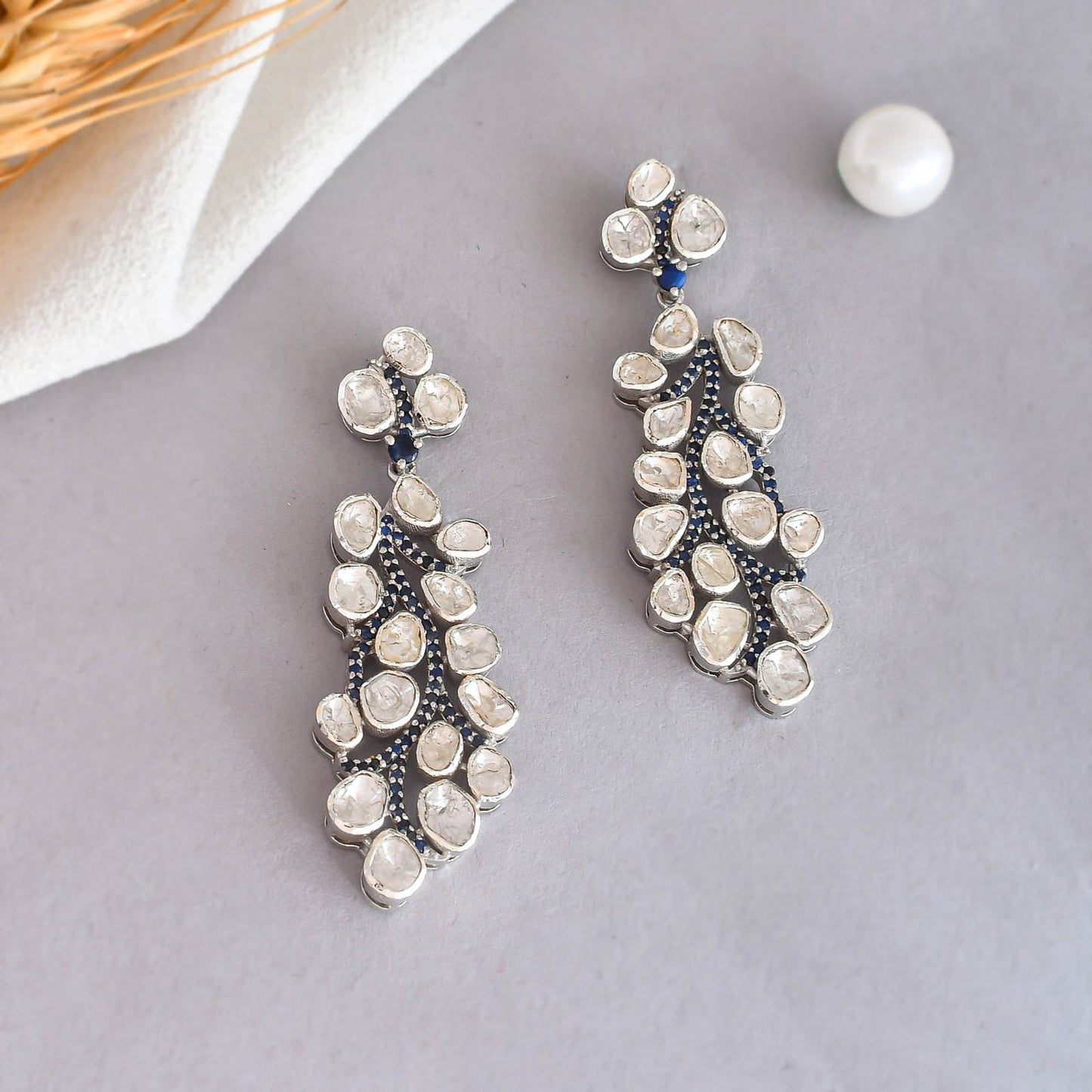 Diamond Cascade Earrings