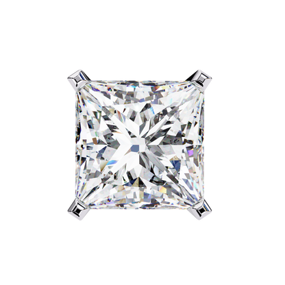 Regent Squares – Princess Cut Lab Diamond Bold Studs