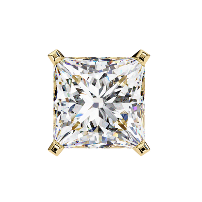 Regent Squares – Princess Cut Lab Diamond Bold Studs