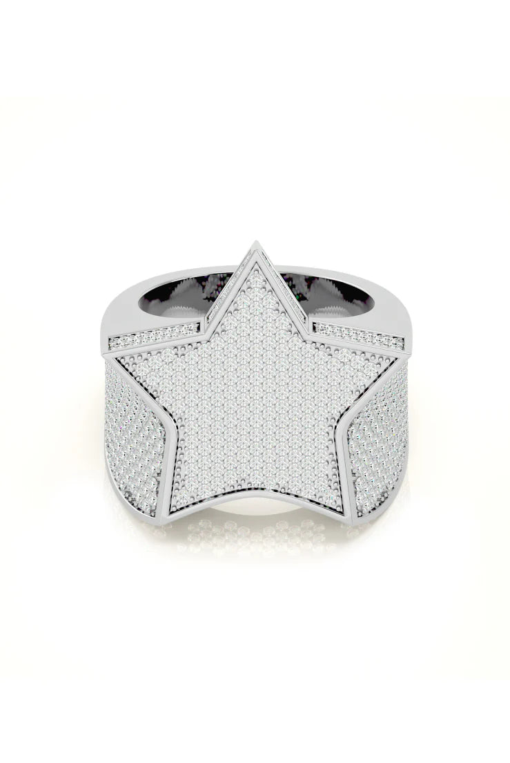 Star Signet Ring