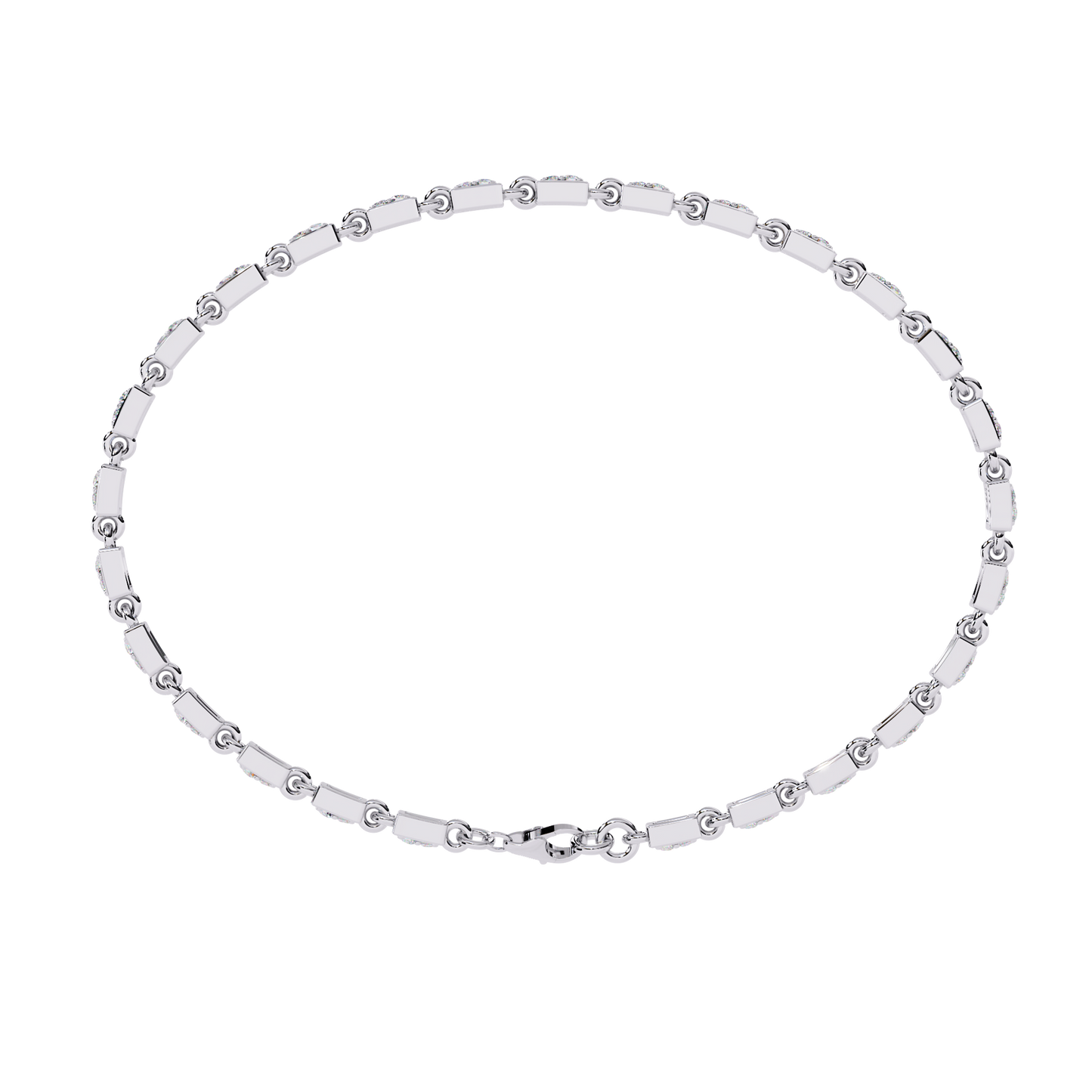 Dainty Gleam – Micro Diamond Bracelet in 14K Gold