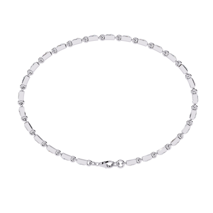 Dainty Gleam – Micro Diamond Bracelet in 14K Gold