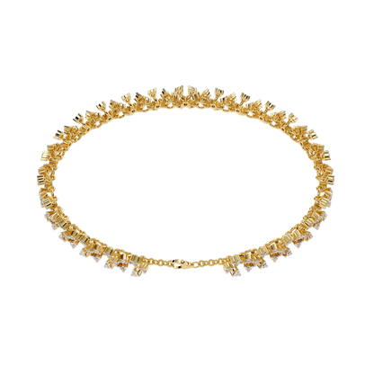 Imperial Lace – Diamond Filigree Bracelet in 14K Gold