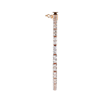 Radiant Line – 2.7MM Lab Diamond Tennis Bracelet in 14K Gold