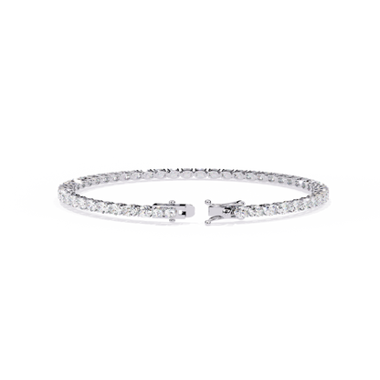 Oval Luxe – Lab Diamond Oval-Cut Bracelet in 14K Gold