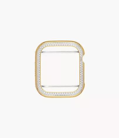 SERIES 7 AND 8 41MM DIAMOND CASE FOR APPLE WATCH IN 18K GOLD-PLATED