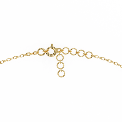 Petite Diamond Charm Bracelet