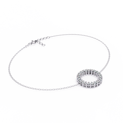 Petite Diamond Charm Bracelet