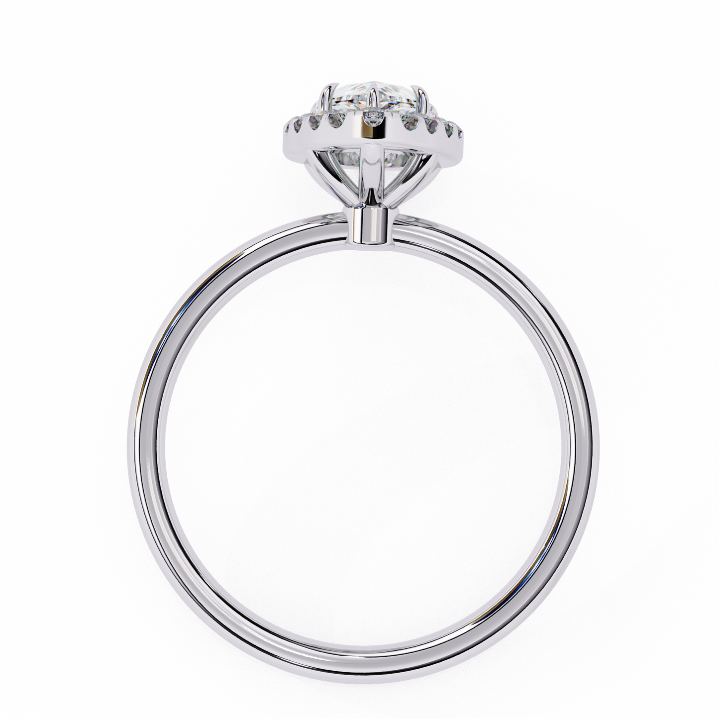 Pear Elevate – Lab Diamond Statement Ring in 14K Gold