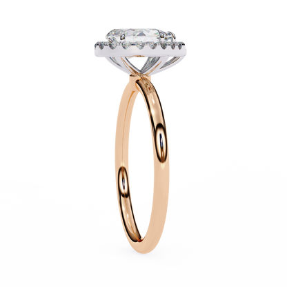 Pear Elevate – Lab Diamond Statement Ring in 14K Gold