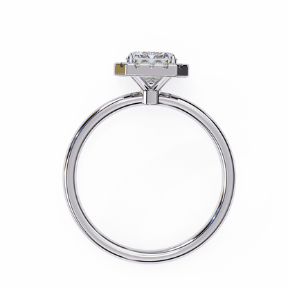 Emerald Flow – Lab Diamond Ring with in 14K Gold