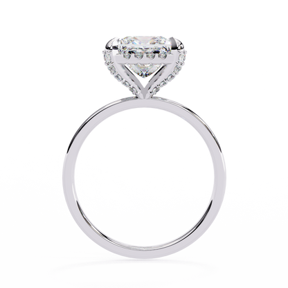 Princess Weave – Lab Diamond Ring in 14K Gold