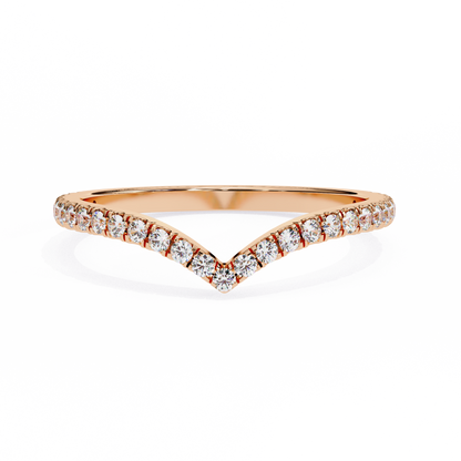 Twilight Spark – Round Lab Diamond Scattered Eternity Ring