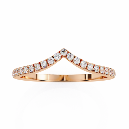 Twilight Spark – Round Lab Diamond Scattered Eternity Ring