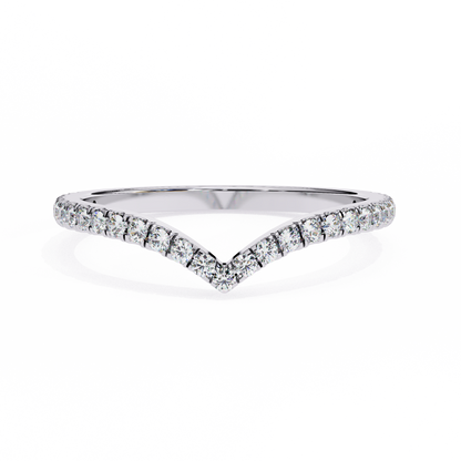 Twilight Spark – Round Lab Diamond Scattered Eternity Ring