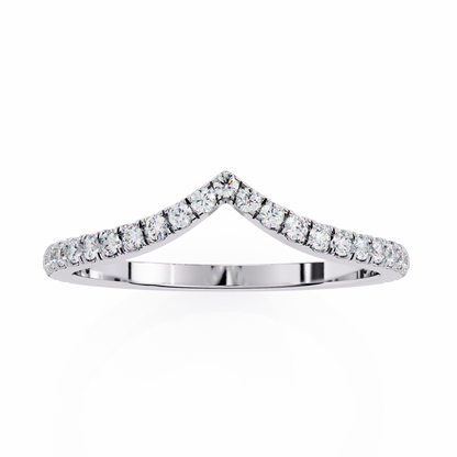 Twilight Spark – Round Lab Diamond Scattered Eternity Ring