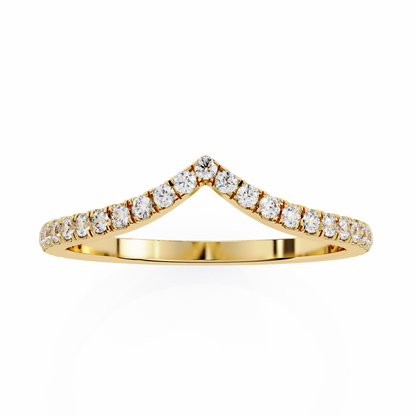 Twilight Spark – Round Lab Diamond Scattered Eternity Ring