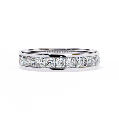Royal Prism – Princess Cut Lab Diamond Channel Band