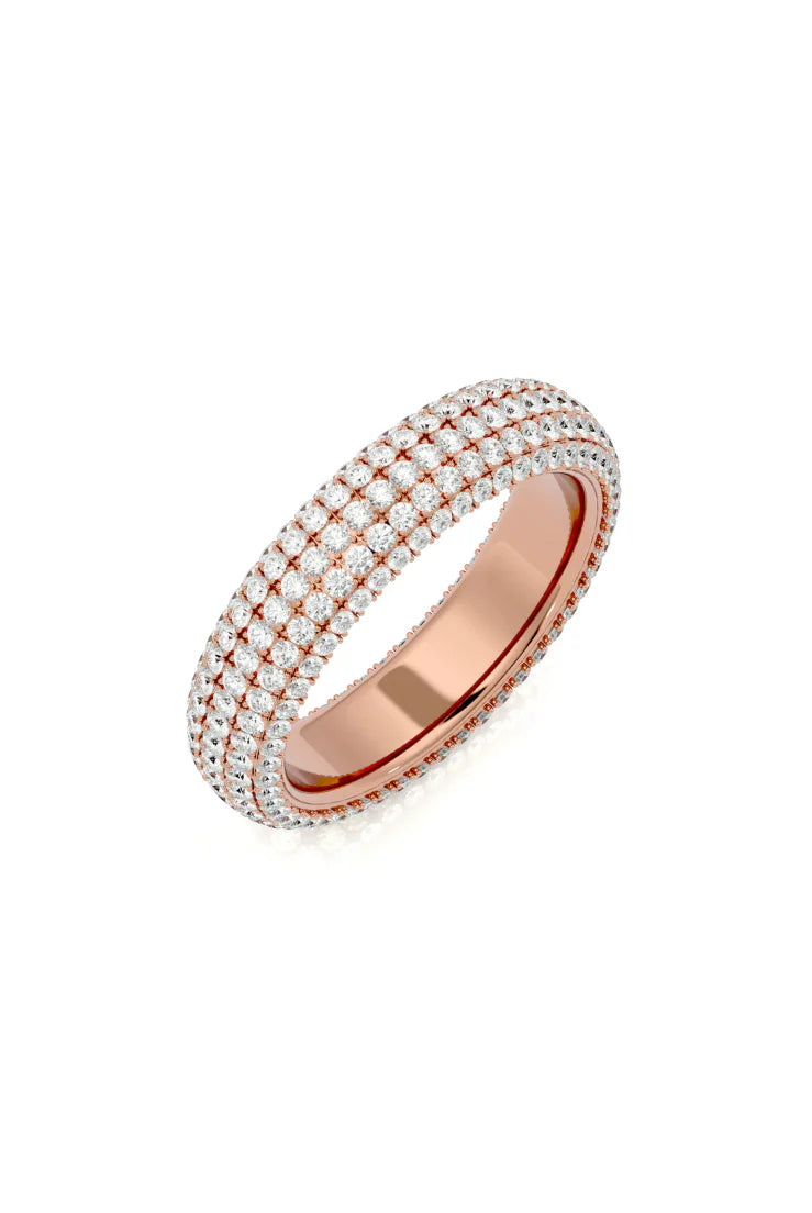 5 LAYER ETERNITY RING