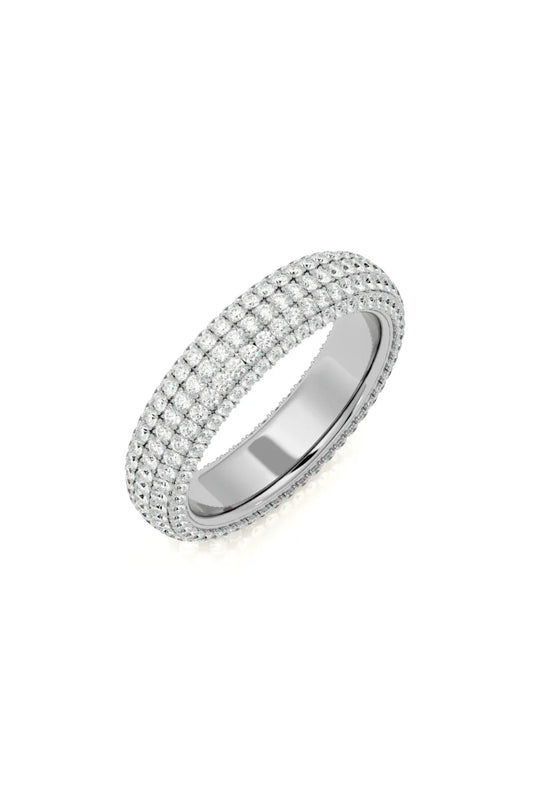 5 LAYER ETERNITY RING