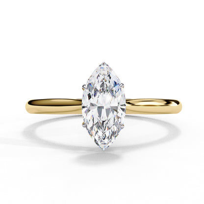 Marquise Solitaire Ring