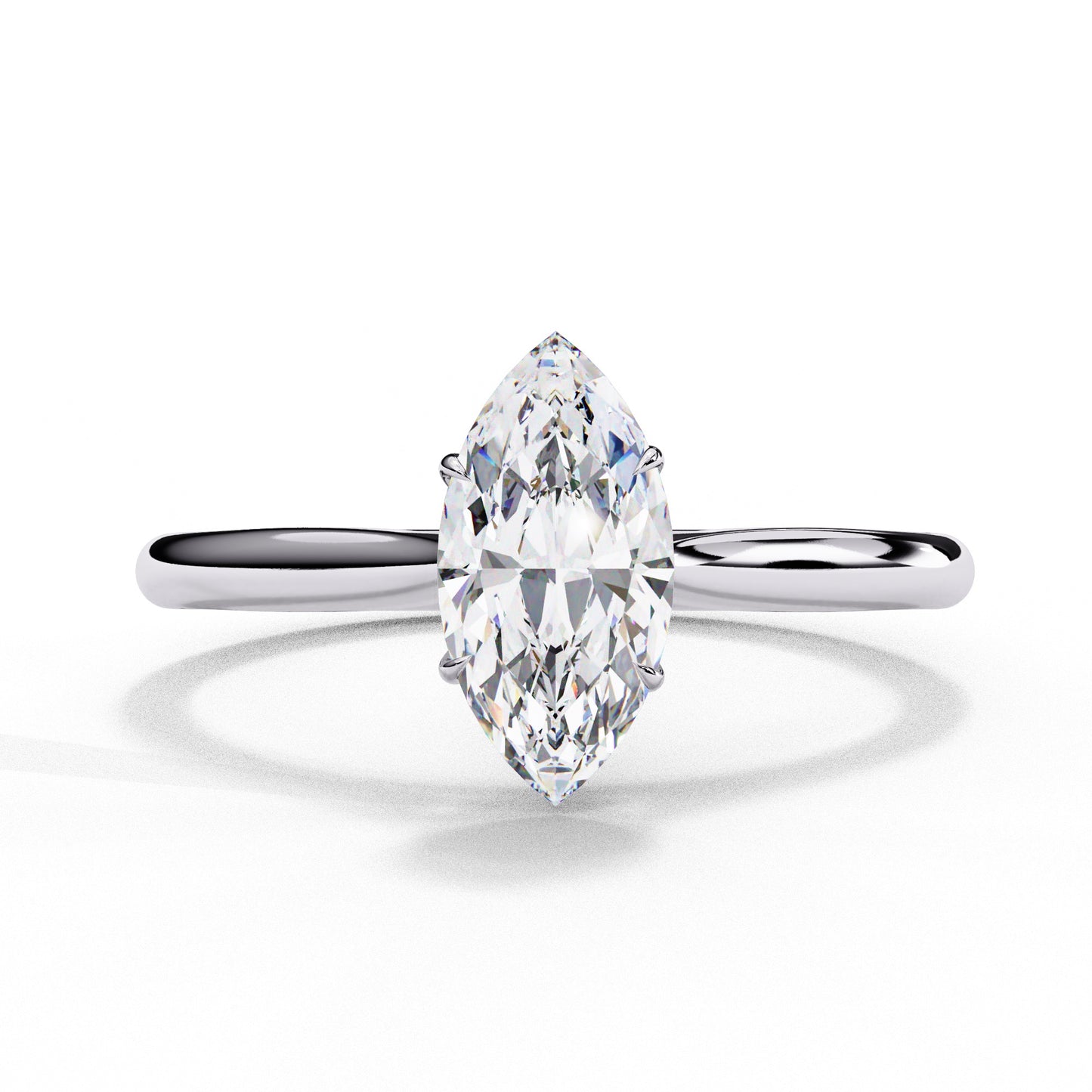 Marquise Solitaire Ring