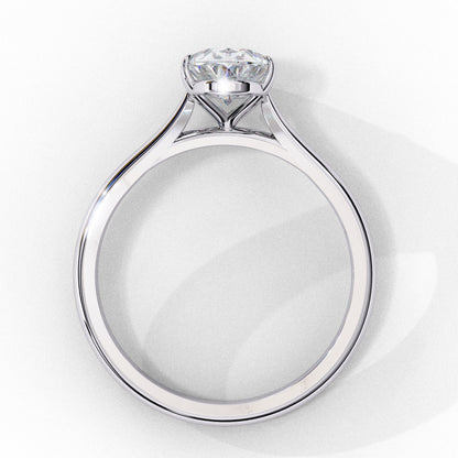 Classic Oval Solitaire Ring