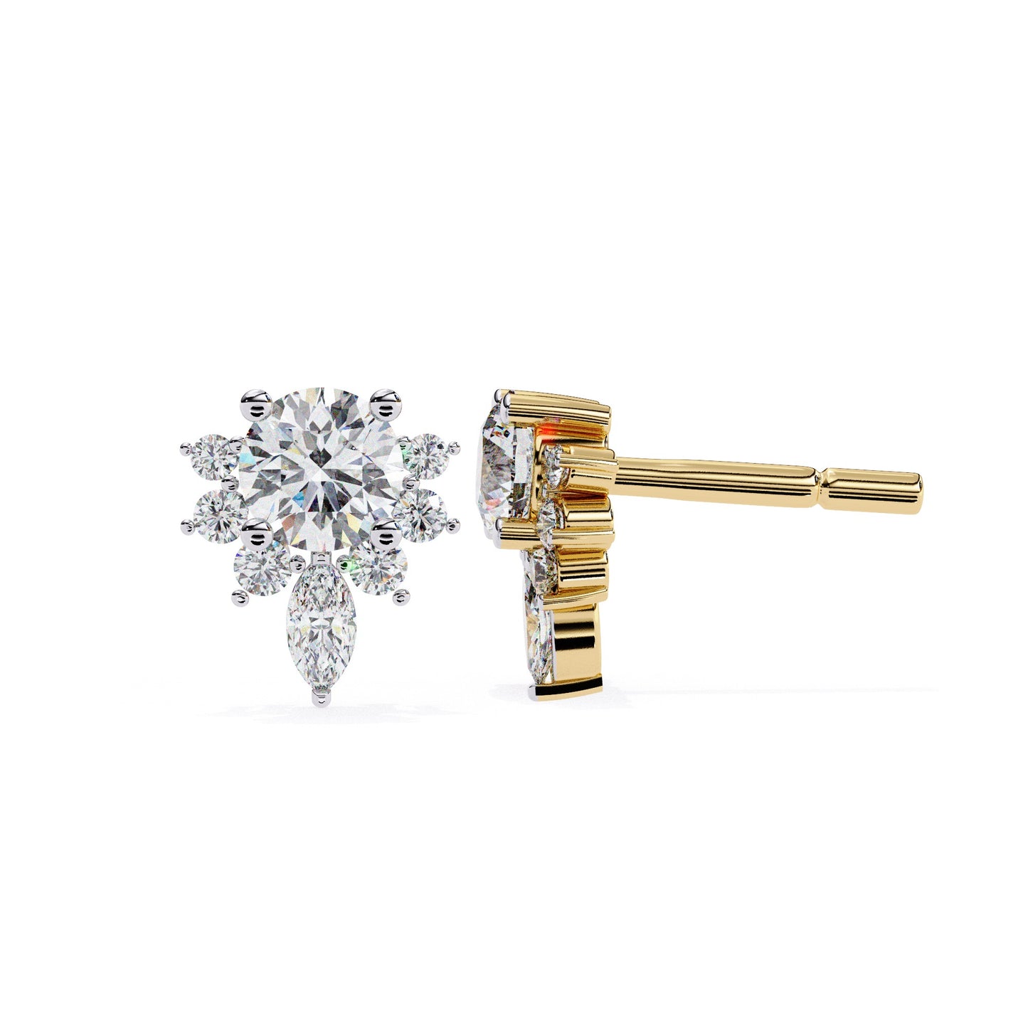 Stardust Marquise Earring