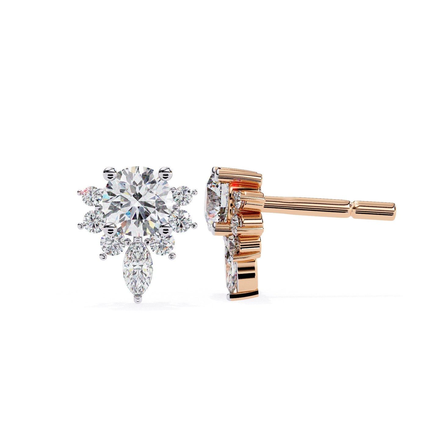 Stardust Marquise Earring