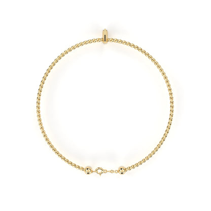 Dual Diamond Accent Bracelet