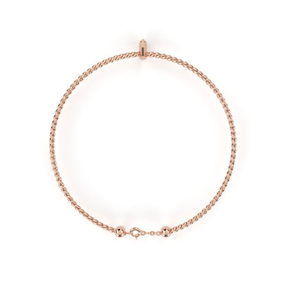 Dual Diamond Accent Bracelet