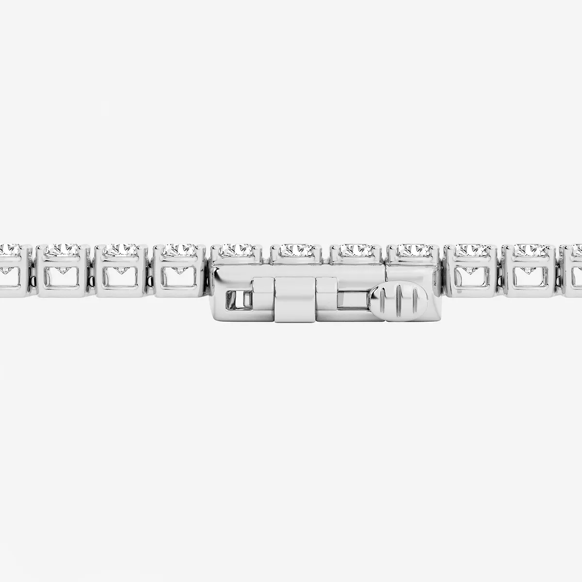 Petite Radiance – Round Lab Diamond Tennis Bracelet in 14K Gold