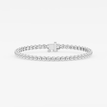 Signature Radiance – 6 CTW Round Lab Diamond Tennis Bracelet in 14K Gold